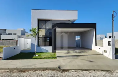 Casa recém-construída à venda no sol & praia residencial, barra dos coqueiros