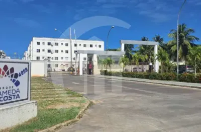 Apartamento 02 quartos, 1 wc social, área de serviço 1 sala e 1 garagem no parque alameda da costa