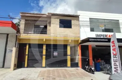 Ponto comercial para locação e venda próximo à praia da costa  com pavimento superior residencial