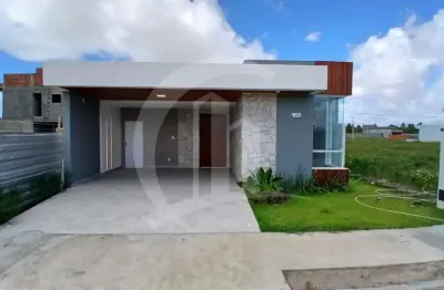 Casa com 125m² de área construída  com 3 quartos sendo 1 (suíte) para venda no condominio pandang residence bairro povoado olhos d`água barra dos coqueiros