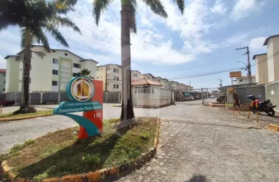 Apartamento para locação no condomínio residencial pedro barreto com armário