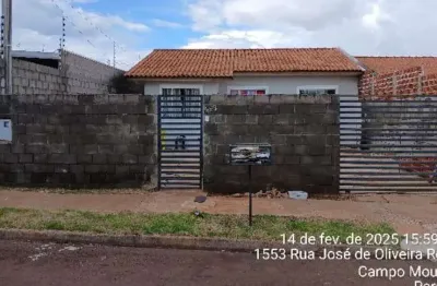 Casa para venda em campo mourão, residencial fortunato perdoncini, 2 dormitórios, 1 banheiro, 1 vaga
