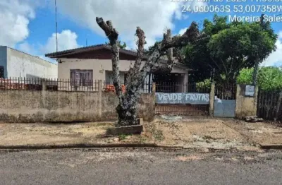 Casa para venda em moreira sales, centro, 3 dormitórios, 2 banheiros, 2 vagas
