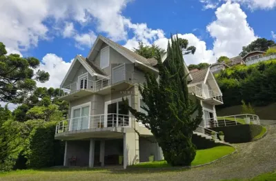 Casa em condomínio de luxo em campos do jordão-sp: 4 quartos, 4 suítes, 3 salas, 6 banheiros, 4 vagas de garagem - imperdível!