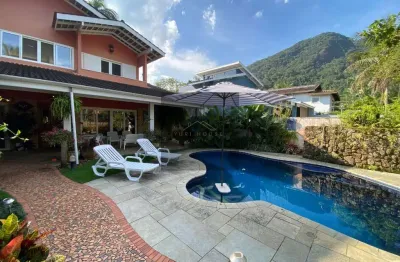 Casa em condomínio à venda em ubatuba-sp, pedra verde: 5 quartos, 4 suítes, 3 salas, 6 banheiros, 4 vagas, 282m².