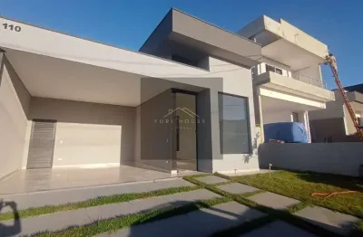 Casa de alto padrão à venda em condomínio residencial de caçapava-sp - 3 quartos, 1 suíte, 4 vagas, 160m²