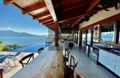 Luxuosa mansão em condomínio à venda em ilhabela-sp, bairro siriuba: 9 quartos, 9 suítes, 3 salas, 10 banheiros, 10 vagas, 900m².