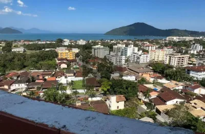 Apartamento à venda em ubatuba-sp: 3 quartos, 1 suíte, 1 sala, 4 banheiros, 2 vagas de garagem, 143m² no itaguá. vista mar, aceita pet.