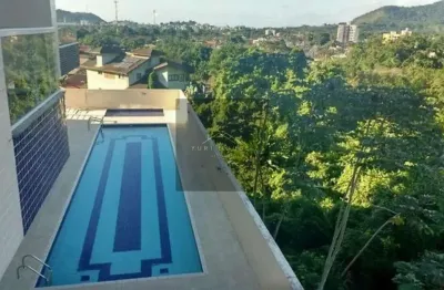 Apartamento à venda em ubatuba-sp: 3 quartos, 1 suíte, 1 sala, 4 banheiros, 2 vagas de garagem, 143m² no itaguá. vista mar, aceita pet.