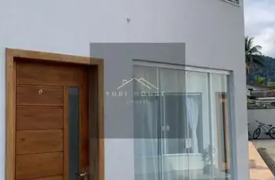 Casa em condomínio à venda em massaguaçu, caraguatatuba-sp  2 quartos, 2 suítes, 2 salas, 3 banheiros, 3 vagas, 80m²