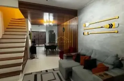 Casa em condomínio à venda em caraguatatuba-sp - 2 quartos, 2 suítes, 2 salas, 3 banheiros, 2 vagas, 90m² no pontal de santa marina.