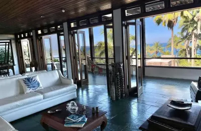 Casa à venda em ubatuba-sp, tenório / vermelha do centro! 5 quartos, 4 suítes, 3 salas, 5 banheiros, 4 vagas, 650m². venha conferir!