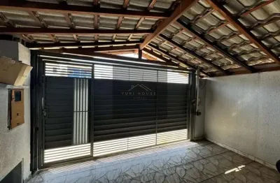 Casa à venda em taubaté-sp, jardim continental ii: 2 quartos, 1 sala, 2 banheiros, 2 vagas de garagem, 125 m².