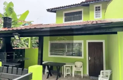 Casa em condomínio à venda em caraguatatuba-sp, verde mar: 6 quartos, 2 suítes. praia cocanha