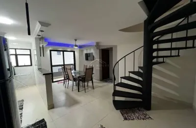 Cobertura no itagua: 2 quartos, 2 salas, 3 banheiros, 2 vagas, 139m² - ubatuba-sp