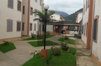 Apartamento à venda em ubatuba-sp: 2 quartos, sala, banheiro, vaga de garagem - praia do sapé , 42m²!