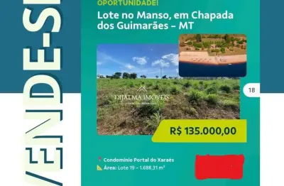 Terreno à venda no Centro, Chapada dos Guimarães 