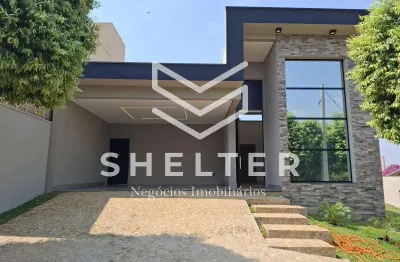 Casa à venda, 164m², 03 dormitórios sendo 01 suíte, condomínio alto do bonfim, bonfim paulista, sp