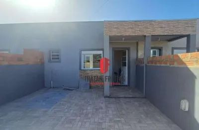Casa com 2 dormitórios à venda, 28 m² por r$ 110.000,00 - balneário rondinha  - arroio do sal/rs