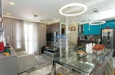 Apartamento com 2 dormitórios à venda, 47 m² por r$ 690.000,00 - tatuapé - são paulo/sp