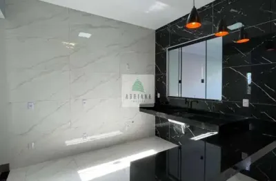 Casa nova acabamento refinado 3 quartos sendo 1 su&iacute;te &aacute;rea de lazer integrada espa&ccedil;o gourmet 2 vagas