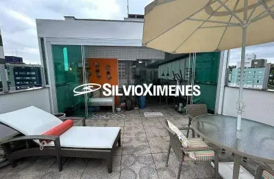 Cobertura com 4 quartos à venda na Rua Henrique Passini, 216, Serra, Belo Horizonte