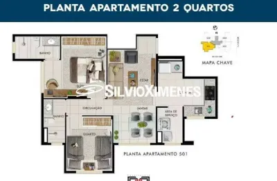 Residencial › apartamento no centro com 40,93 (m²), 1 quartos e 1 vagas para venda