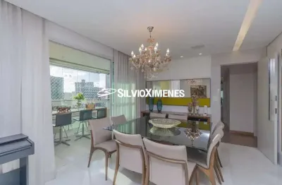 Residencial › Apartamento no Lourdes com 155,00 (M²), 4 quartos e 3 vagas para Venda