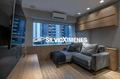 Residencial › Flat/Loft/Estúdio no Savassi com 42,00 (M²), 1 quartos e 1 vagas para Venda