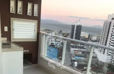 Apartamento com 3 quartos semi mobiliado e vista para o mar no bairro campinas em são josé/sc