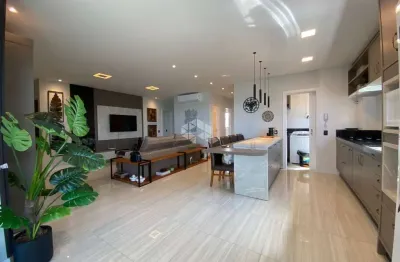 Apartamento em porto belo/sc com 127m² de área privativa 1 suíte e 2 demi-suítes