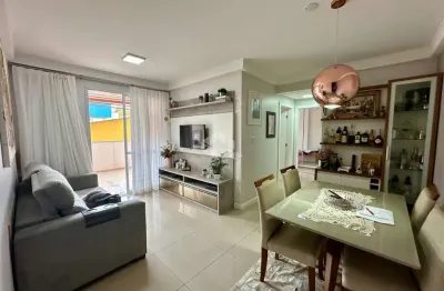 Apartamento à venda de 2 quartos e 1 vaga de garagem no bairro barreiros em são josé/sc