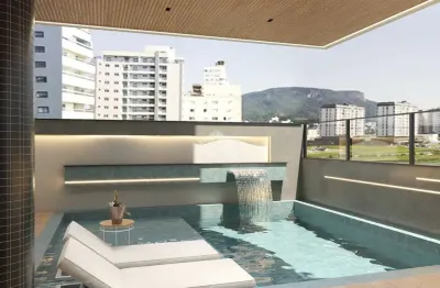 Apartamento com 2 quartos sendo 1 suíte e 1 vaga de garagem no bairro pedra branca em palhoça/sc