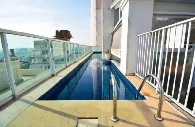 Apartamento com 3 quartos, sendo 1 suíte e 2 demi-suítes, e 1 vaga de garagem no bairro pedra branca, em palhoça/sc.