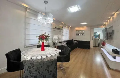 Apartamento no bairro centro, em florianópolis, sc, semi-mobiliado, sacada, churrasqueira, hidromassagem, 04 quartos sendo 02 suítes, 02 vagas garagem