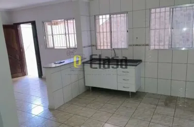Casa com 1 quarto para alugar na rua tenente joão damasceno pereira, 317, jardim marilu, itapecerica da serra, 60 m2 por r$ 1.200