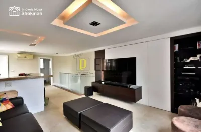 Cobertura com 3 dormitórios, 1 suíte, 2 vagas. com 181,00m², em moema, são paulo, sp.