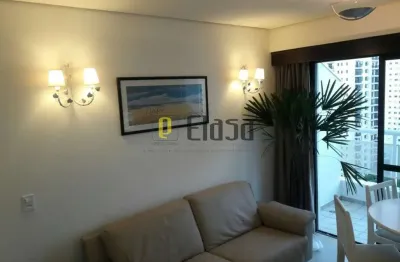 Flat com 1 quarto à venda em Moema, São Paulo 