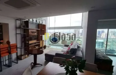 Apartamento mobiliado  para venda  - brooklin - zona sul - sp