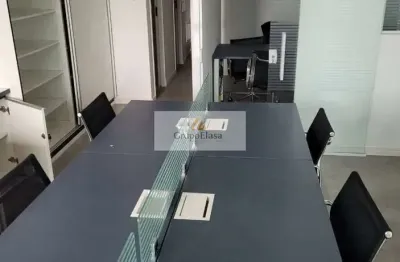 Conjunto comerçial ,sala semi mobiliada fina ,ar condicionado , varanda , 2 vagas
