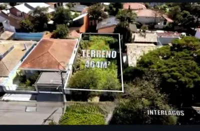 Terreno à venda em Interlagos, São Paulo , 464 m2 por R$ 950.000