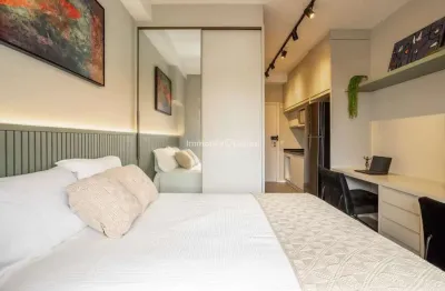 Studio no alto da boa vista à venda com 27m² ao lado da estação metrô borba gato