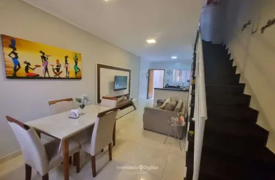 Sobrado à venda, 02 suítes, lavabo, 01 vaga, 84 m² campo grande