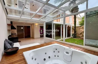 Casa de condomínio chácara monte alegre - 246m2, 3 quartos, 3 suítes, 3 vagas