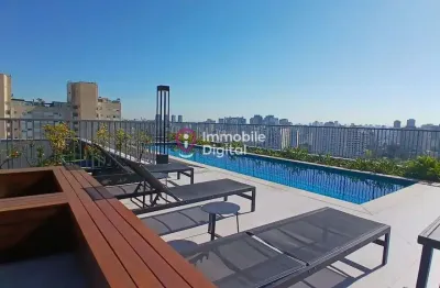 Studio para locação alto da boa vista - 25m2, 1 quarto , 1 banheiro