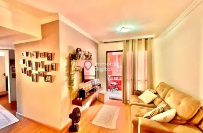 Apartamento a venda em interlagos com 72m -  3 quartos (1 suite) -1 vaga