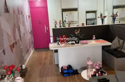 Apartamento à venda de 64mt2,  3 quartos, sala com varanda e 1 vaga de garagem