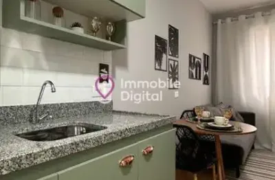 Studio Novo na Vila Santa Catarina - 36m2, 2 quartos, 1 banheiro - Sem Vaga