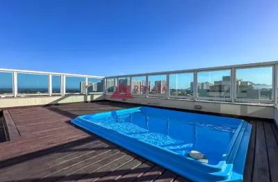 Barra da tijuca | cobertura 4 quartos, sendo 4 suítes