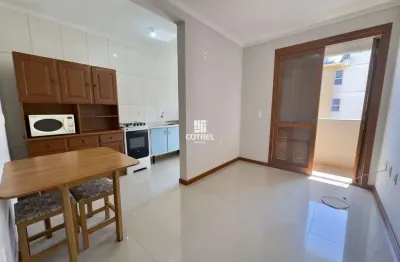 Apartamento 1 dormitório e 1 vaga de garagem no bairro camobi localizado na cida